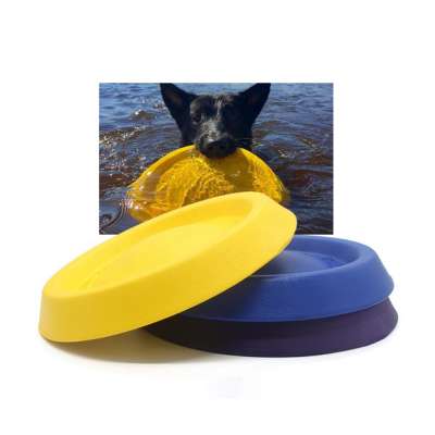 Good Quality Interactive Rubber Flying Discs Training Chew Pet Dog Toys